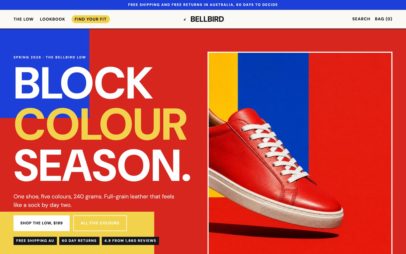 Bellbird homepage