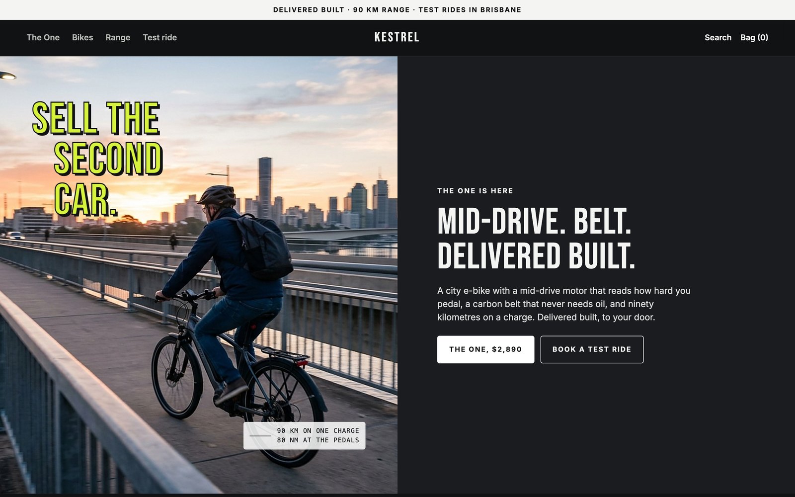 Kestrel homepage