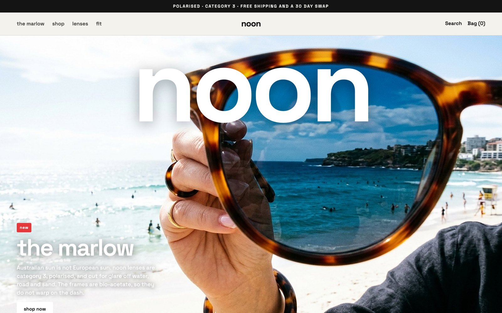 noon homepage
