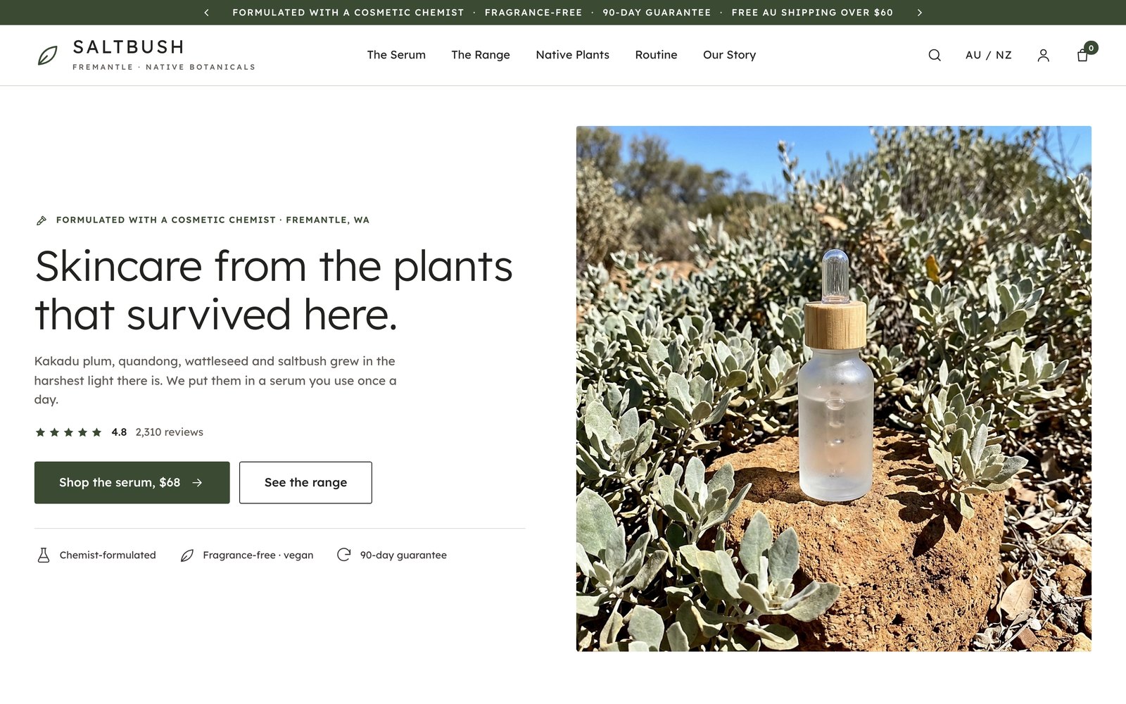 Saltbush homepage